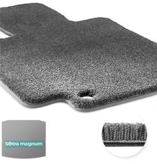 Двошарові килимки Sotra Magnum Grey для Skoda Kodiaq (mkI)(без дворівневої підлоги)(без запаски/докатки)(багажник) 2016→