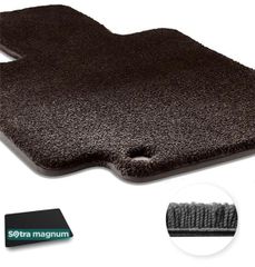 Двошарові килимки Sotra Magnum Black для Renault Zoe (mkI)(багажник) 2012→