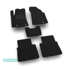 Двошарові килимки Sotra Classic Black для Nissan Altima (mkV) 2013-2018