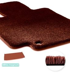 Двошарові килимки Sotra Magnum Red для Infiniti QX80/QX56 (mkII)(Z62)(розкладений 3 ряд)(багажник) 2010→