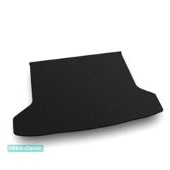 Двошарові килимки Sotra Classic Black для Honda HR-V (mkII)(із запаскою)(багажник) 2013-2022
