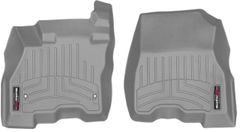 Коврики Weathertech Grey для Nissan Leaf (mkII)(2 fixing hooks)(1 row) 2017→