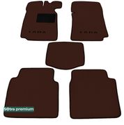 Двошарові килимки Sotra Premium Chocolate для ВАЗ Классика (2101-2107) 1970-2012 - Фото 1