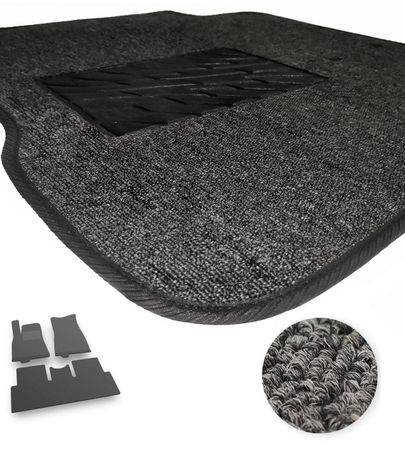 Текстильні килимки Pro-Eco Graphite для Tesla Model 3 (mkI) 2017-11/2020 - Фото 1