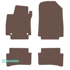Двошарові килимки Sotra Premium Chocolate для Renault Clio (mkIV) 2012-2019