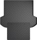 Гумовий килимок у багажник Gledring для Kia Sorento (mkIV) 2020→ (багажник із захистом)