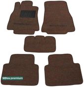 Двошарові килимки Sotra Premium Chocolate для Mercedes-Benz A-Class (W169) / B-Class (W245) 2005-2011 - Фото 1
