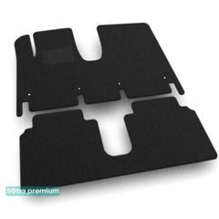 Двошарові килимки Sotra Premium 10mm Black для Hyundai Ioniq 5 (mkI) 2021→