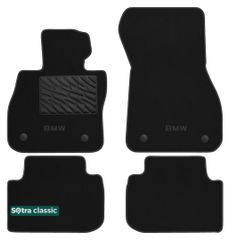 Двухслойные коврики Sotra Classic Black для BMW 2-series (F44)(гран купе) 2020→
