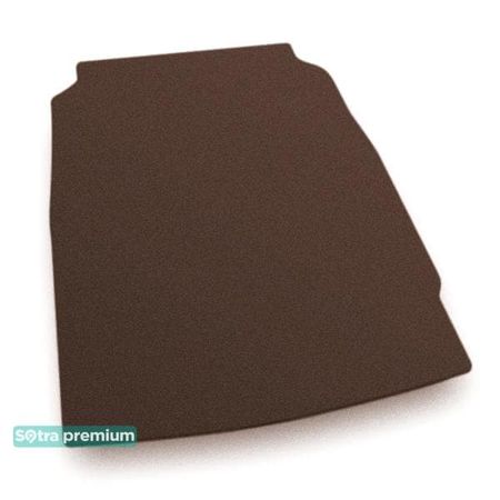 Двошарові килимки Sotra Premium Chocolate для BMW 6-series (F13)(купе)(багажник) 2011-2019 - Фото 1