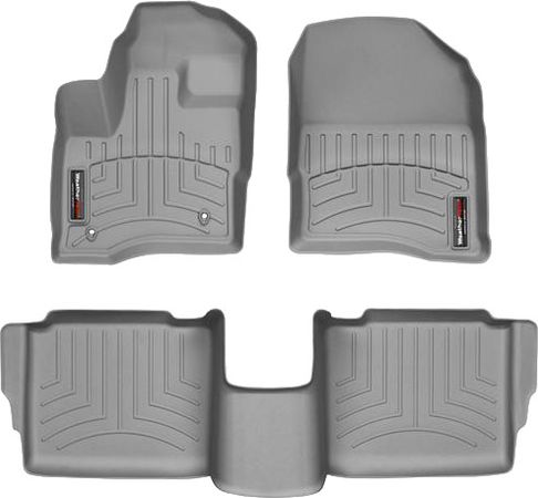 Коврики Weathertech Grey для Ford Taurus (mkVI)(2 fixing hooks) 2010-2010 - Фото 1