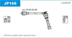 Дроти запалювання Janmor JP168 для Mitsubishi Colt 1.8GTi 16V (4G93) / Lancer 1.8GTi 16V (4G93) - Фото 1