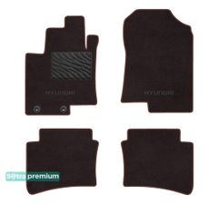 Двошарові килимки Sotra Premium Chocolate для Hyundai Bayon (mkI) 2021→