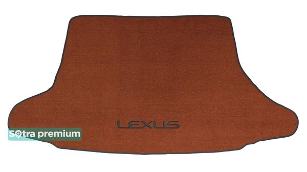 Двошарові килимки Sotra Premium Terracotta для Lexus CT (mkI)(багажник) 2011-2022 - Фото 1