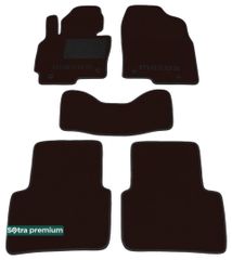 Двошарові килимки Sotra Premium Chocolate для Mazda CX-5 (mkI) 2012-2017 (EU)