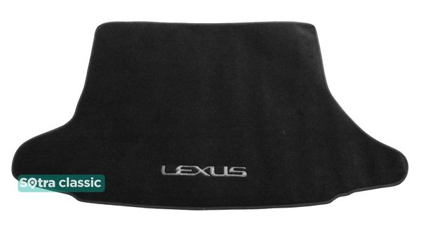Двошарові килимки Sotra Classic Black для Lexus CT (mkI)(багажник) 2011-2022 - Фото 1