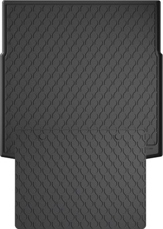 Гумовий килимок у багажник Gledring для Opel Insignia (mkI)(A)(універсал) 2008-2017 (багажник із захистом) - Фото 1