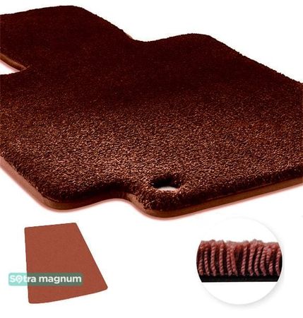 Двошарові килимки Sotra Magnum Red для BMW 6-series (G32)(Gran Turismo)(з вирізами під полозья)(багажник) 2017→ - Фото 1
