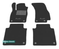 Двошарові килимки Sotra Classic Grey для Audi A8/S8 (mkIV)(D5)(long) 2017→