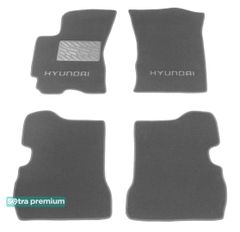 Двошарові килимки Sotra Premium Grey для Hyundai Elantra (mkI) 1991-1995