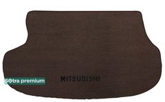 Двошарові килимки Sotra Premium Chocolate для Mitsubishi Outlander (mkI)(багажник) 2001-2008