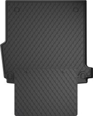 Гумовий килимок у багажник Gledring для Mercedes-Benz E-Class (S213)(універсал) 2016→ (багажник із захистом)