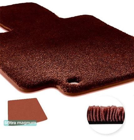 Двошарові килимки Sotra Magnum Red для Chevrolet Cruze (mkI)(хетчбек)(багажник) 2008-2015 - Фото 1
