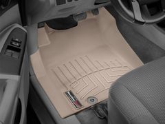 Коврики Weathertech Beige для Toyota Tacoma (extended cab)(mkII)(no storage boxes on 2 row) 2012-2015 - Фото 2