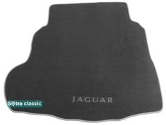 Двошарові килимки Sotra Classic Grey для Jaguar XF (mkII)(седан)(без Technology Package)(багажник) 2015→