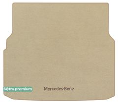 Двошарові килимки Sotra Premium Beige для Mercedes-Benz C-Class (S205)(універсал)(багажник) 2014-2021