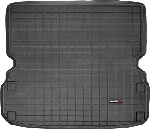 Коврик Weathertech Black для Nissan Pathfinder (mkIV); Infiniti QX60 / JX (mkI)(trunk behind 2 row) 2010→ - Фото 1