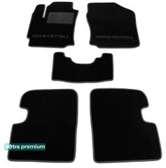 Двухслойные коврики Sotra Premium Black для Daihatsu Sirion (mkII) 2004-2010