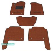 Двошарові килимки Sotra Premium Terracotta для Nissan Patrol (mkVI)(Y62)(1-2 ряд) 2010→ / Armada (mkII)(Y62)(1-2 ряд) 2016→ - Фото 1