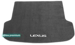 Двошарові килимки Sotra Premium Grey для Lexus RX (mkIV)(багажник) 2016-2022