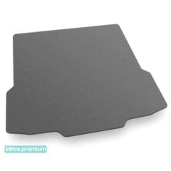 Двошарові килимки Sotra Premium Grey для Toyota Vios (mkIII) / Yaris (mkIII)(седан)(багажник) 2013→