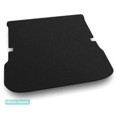 Двошарові килимки Sotra Classic Black для Nissan Pathfinder (mkIV)(R52)(складений 3 ряд)(багажник) 2012-2021