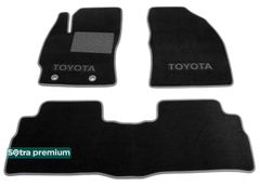Двошарові килимки Sotra Premium Black для Toyota Verso (mkI) 2009-2018 - Фото 1