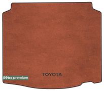Двошарові килимки Sotra Premium Terracotta для Toyota Corolla Cross (mkI)(нижній рівень)(багажник) 2020→ - Фото 1
