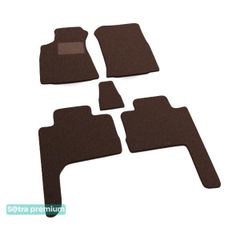 Двошарові килимки Sotra Premium Chocolate для Toyota Sequoia (mkI) 2000-2007