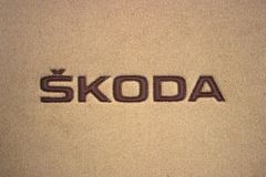 Двошарові килимки Sotra Premium Beige для Skoda Rapid (mkI)(ліфтбек)(багажник) 2012-2019 - Фото 2
