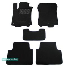 Двухслойные коврики Sotra Premium Black для Acura TLX (mkI) 2014-2020