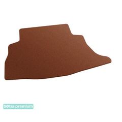 Двошарові килимки Sotra Premium Terracotta для Nissan Leaf (mkI)(багажник) 2013-2017