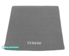 Двошарові килимки Sotra Premium Grey для BMW 5-series (E39)(універсал)(багажник) 1996-2003