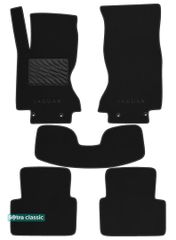 Двухслойные коврики Sotra Classic Black для Jaguar S-Type (mkI)(X202; X204; X206) 2002-2008