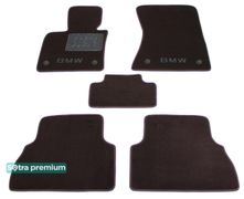 Двошарові килимки Sotra Premium Chocolate для BMW X5 (E70) / X6 (E71)(з липучками) 2007-2014 - Фото 1