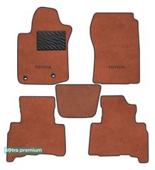 Двошарові килимки Sotra Premium Terracotta для Toyota Land Cruiser Prado (J150)(2 кліпси) 2013→