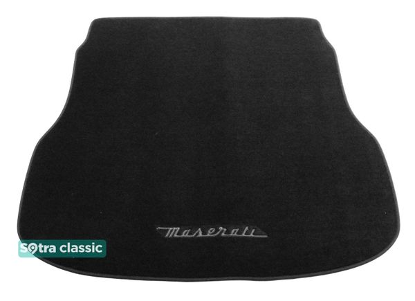 Двошарові килимки Sotra Classic Black для Maserati Levante (mkI)(багажник) 2016→ - Фото 1