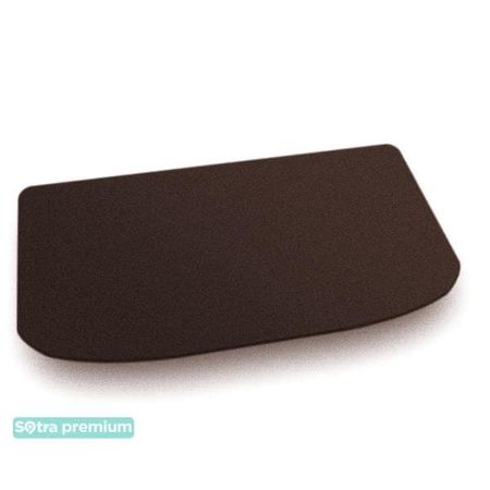 Двошарові килимки Sotra Premium Chocolate для Skoda Citigo (mkI)(верхній рівень)(багажник) 2011-2020 - Фото 1