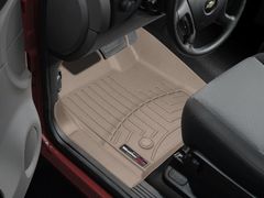 Коврик Weathertech Beige для Chevrolet Silverado (single cab)(mkII)(no 4x4 shifter)(1 row bucket) 2007-2014 - Фото 2